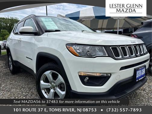 White Clearcoat 2019 Jeep Compass Latitude