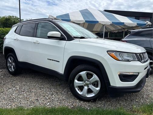 White Clearcoat 2019 Jeep Compass Latitude