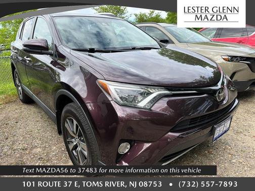 Black Currant Metallic 2017 Toyota RAV4 XLE