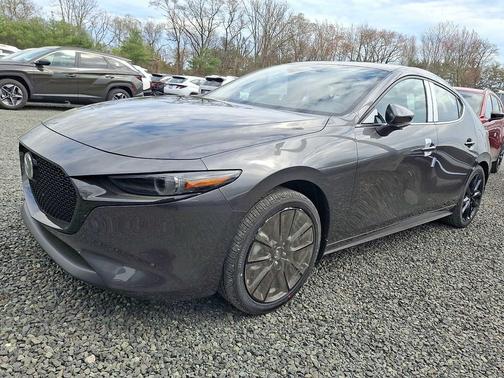 Machine Gray Metallic 2026 Mazda Mazda3 FWD w/Premium Package