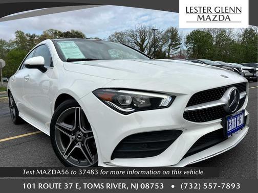 Polar White 2021 Mercedes-Benz CLA 250 4MATIC