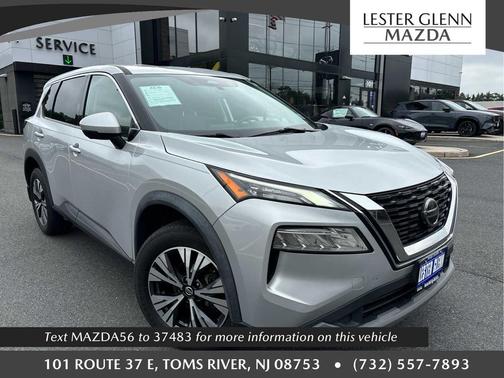 Brilliant Silver Metallic 2021 Nissan Rogue SV