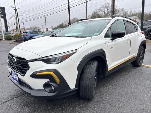 Crystal White Pearl 2024 Subaru Crosstrek Sport