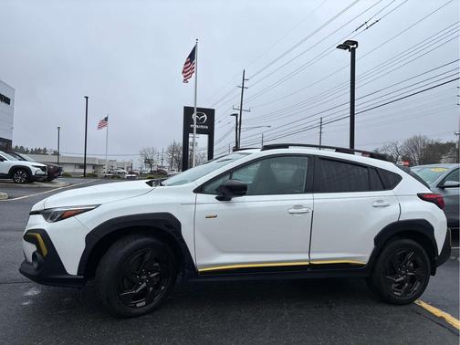 Crystal White Pearl 2024 Subaru Crosstrek Sport