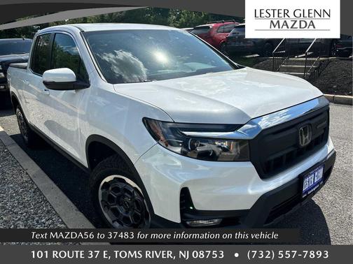 Platinum White Pearl 2024 Honda Ridgeline RTL