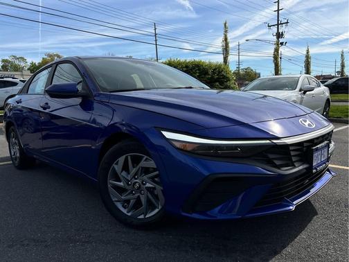 Intense Blue 2024 Hyundai ELANTRA SEL