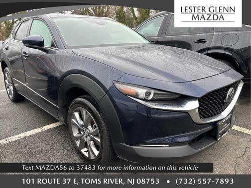 Deep Crystal Blue Mica 2023 Mazda CX-30 2.5 S Preferred Package