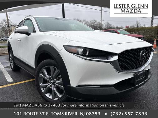 Snowflake White Pearl Mica 2023 Mazda CX-30 2.5 S Preferred Package