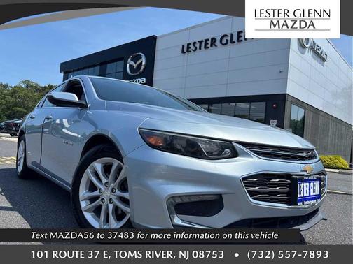 Arctic Blue Metallic 2017 Chevrolet Malibu 1LT