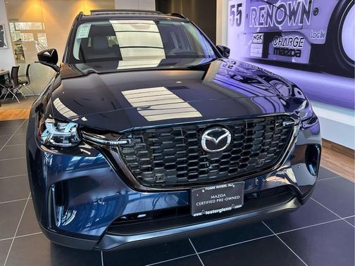 Deep Crystal Blue Mica 2025 Mazda CX-90 3.3 Turbo Premium Sport