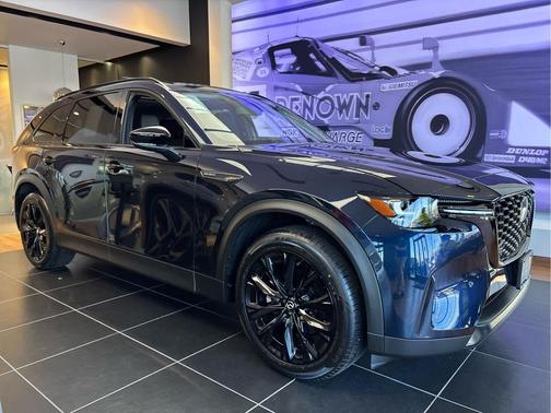 Deep Crystal Blue Mica 2025 Mazda CX-90 3.3 Turbo Premium Sport