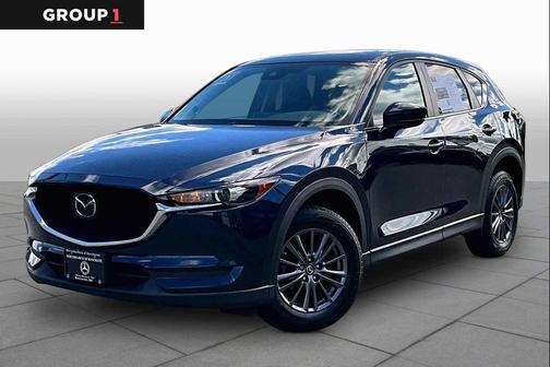 Deep Crystal Blue Mica 2020 Mazda CX-5 Touring
