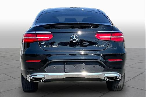Black 2019 Mercedes-Benz GLC 300 4MATIC Coupe