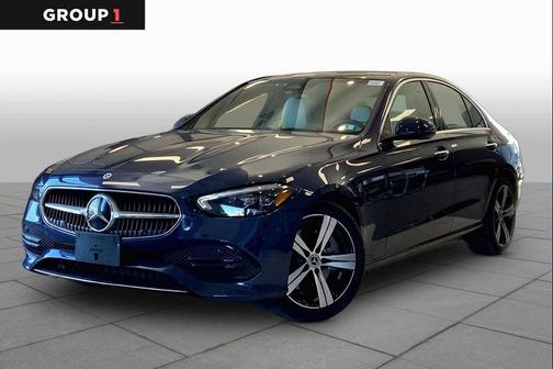 Twilight Blue Metallic 2024 Mercedes-Benz C-Class C 300 4MATIC