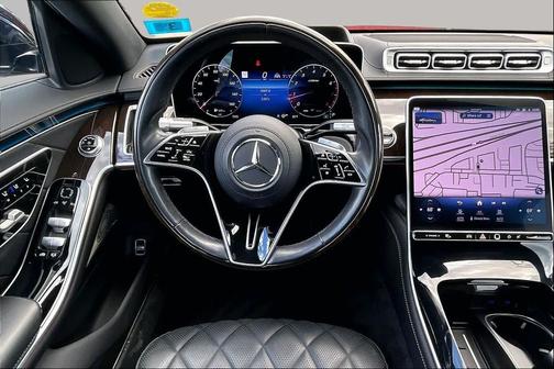 Black 2024 Mercedes-Benz S-Class 4MATIC