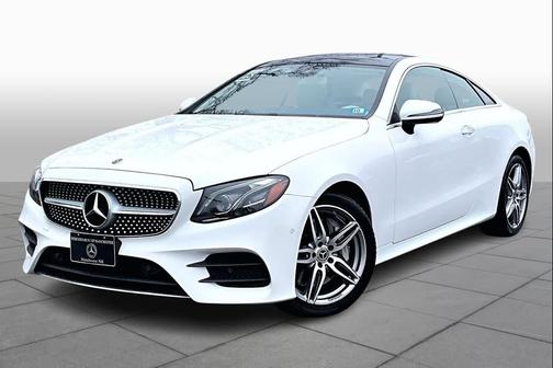 Polar White 2018 Mercedes-Benz E-Class 4MATIC