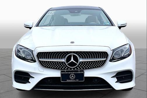 Polar White 2018 Mercedes-Benz E-Class 4MATIC
