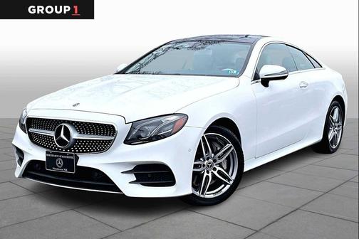 Polar White 2018 Mercedes-Benz E-Class 4MATIC