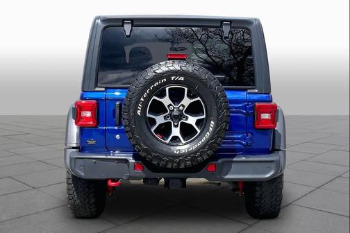 Ocean Blue Metallic Clearcoat 2020 Jeep Wrangler Rubicon