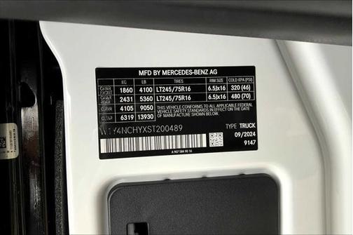 2025 Mercedes-Benz Sprinter 2500 High Roof