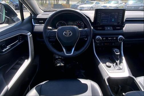 Blizzard Pearl 2022 Toyota RAV4 Hybrid XLE Premium