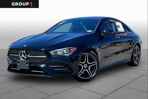 Night Black 2023 Mercedes-Benz CLA 250 4MATIC