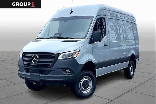 Silver Grey 2026 Mercedes-Benz Sprinter 2500 Standard Roof