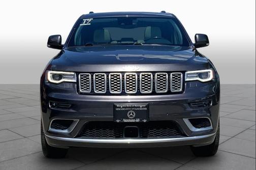 Granite Crystal Metallic Clearcoat 2017 Jeep Grand Cherokee Summit