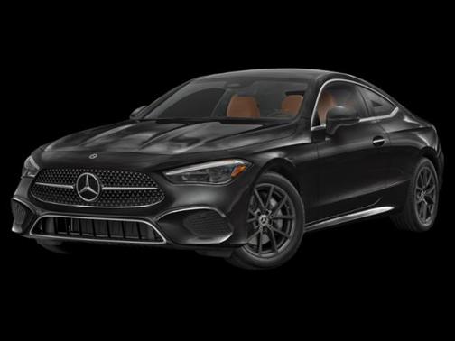 Obsidian Black Metallic 2026 Mercedes-Benz CLE 300 4MATIC Coupe