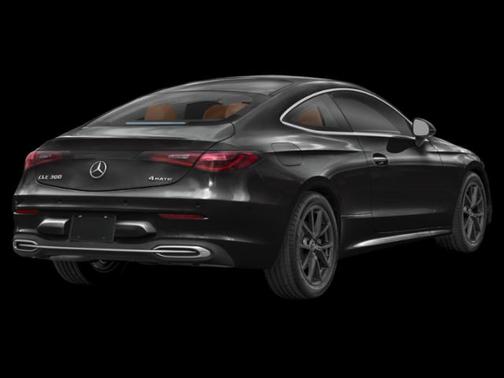 Obsidian Black Metallic 2026 Mercedes-Benz CLE 300 4MATIC Coupe