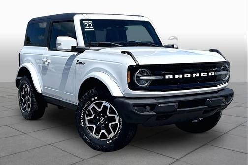 OXFORD WHITE 2022 Ford Bronco Outer Banks