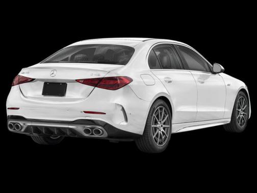 Polar White 2026 Mercedes-Benz AMG C 43 4MATIC