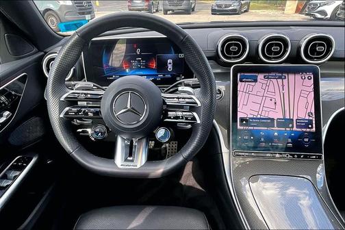 Graphite Grey Metallic 2024 Mercedes-Benz AMG C 43 4MATIC