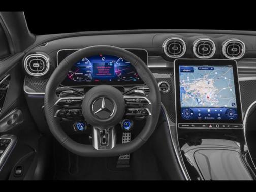 Graphite Grey Metallic 2026 Mercedes-Benz AMG GLC 43 4MATIC Coupe
