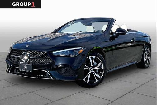 Obsidian Black Metallic 2024 Mercedes-Benz CLE 300 4MATIC Cabriolet