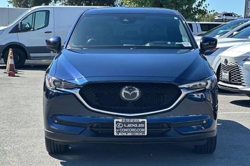 Deep Crystal Blue Mica 2021 Mazda CX-5 Signature