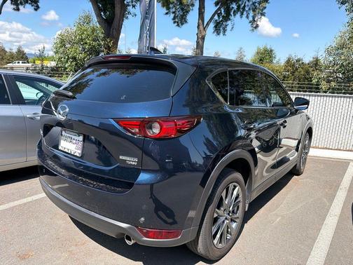 Deep Crystal Blue Mica 2021 Mazda CX-5 Signature