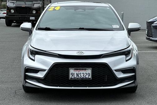 Classic Silver Metallic 2024 Toyota Corolla XSE