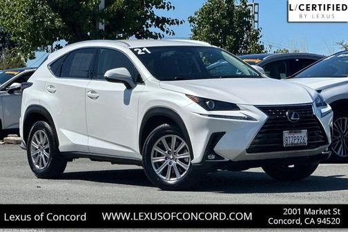 Eminent White Pearl 2021 Lexus NX 300 Base