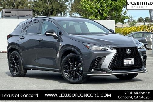 Cloudburst Gray 2024 Lexus NX 350 F SPORT Handling