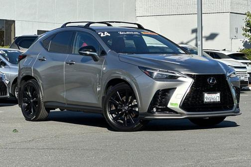 Atomic Silver 2024 Lexus NX 450h+ F SPORT Handling