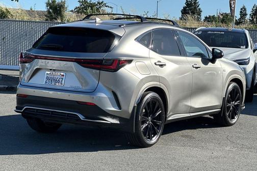 Atomic Silver 2024 Lexus NX 450h+ F SPORT Handling