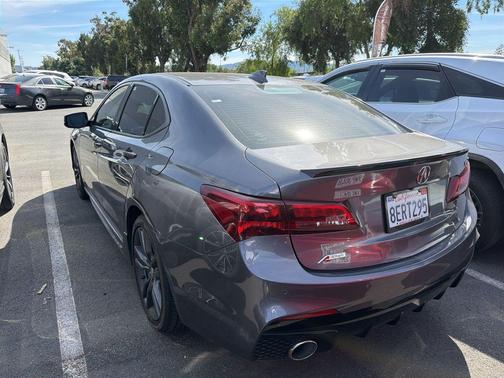 Modern Steel Metallic 2019 Acura TLX Technology