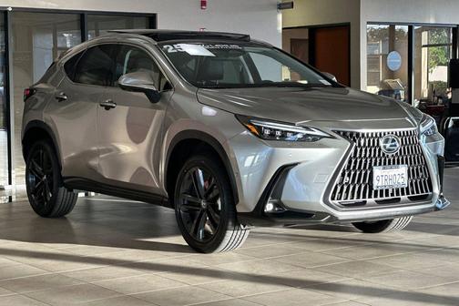 Atomic Silver 2025 Lexus NX 450h+ Luxury
