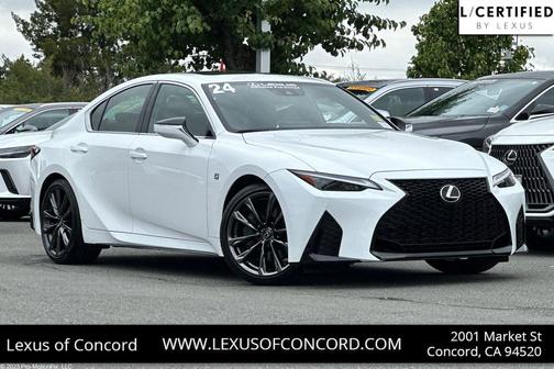 Ultra White 2024 Lexus IS 350 Base