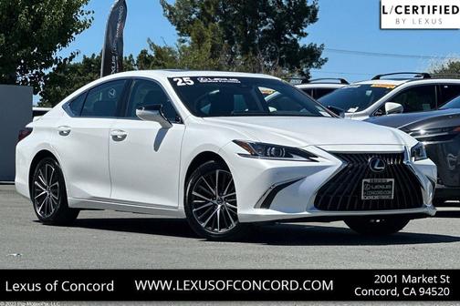 Eminent White Pearl 2025 Lexus ES 300h Base