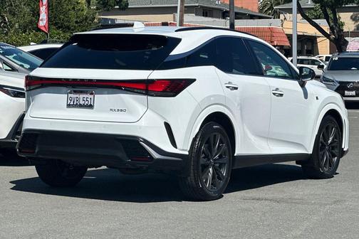 Ultra White 2025 Lexus RX 350 F SPORT Design