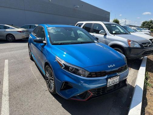 Sporty Blue 2024 Kia Forte GT-Line