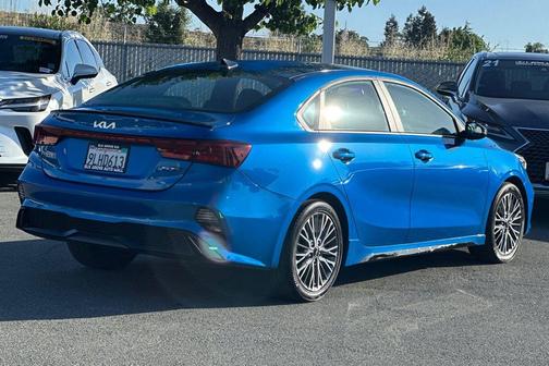Sporty Blue 2024 Kia Forte GT-Line