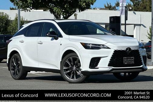 Ultra White 2026 Lexus RX 350 F SPORT Handling